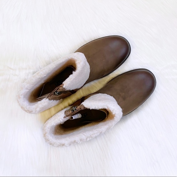 UGG Elings Chestnut Waterproof Boots - Picture 5 of 9